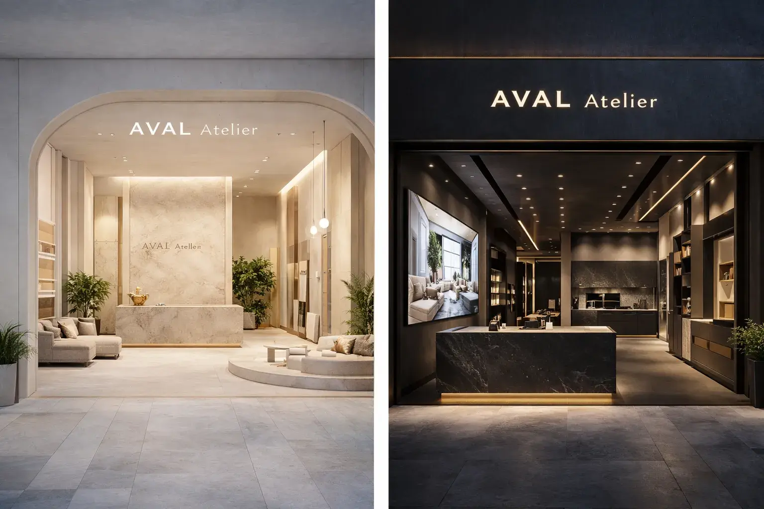 Σχεδιασμός φωτισμού ανάδειξης αρχιτεκτονικών στοιχείων | Έργο Aval Design 20