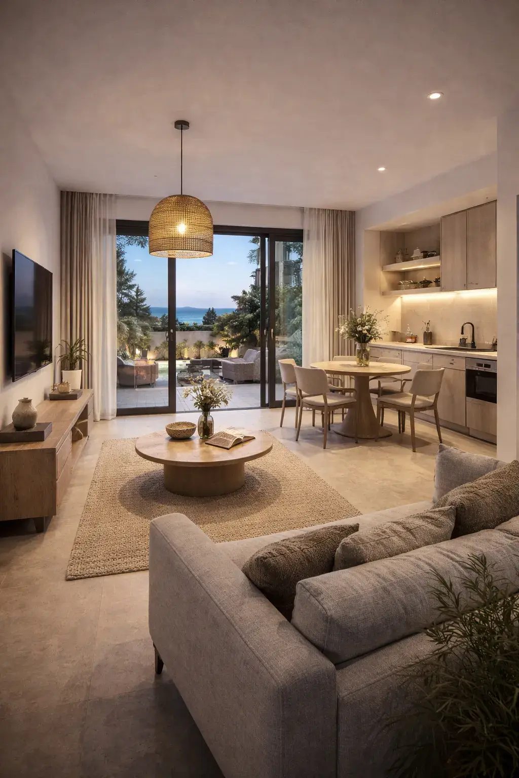 Σχεδιασμός μοντέρνας κουζίνας με νησίδα | Έργο Aval Design 23