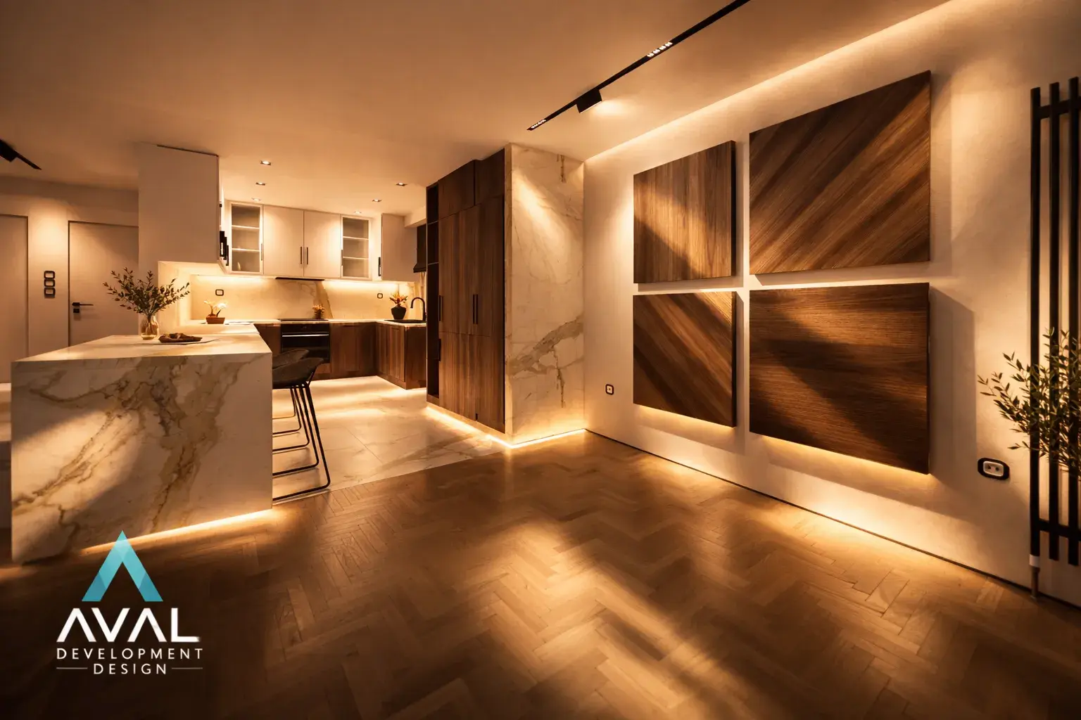 Ανακαίνιση πολυτελούς μπάνιου με minimal αισθητική | Έργο Aval Design 42